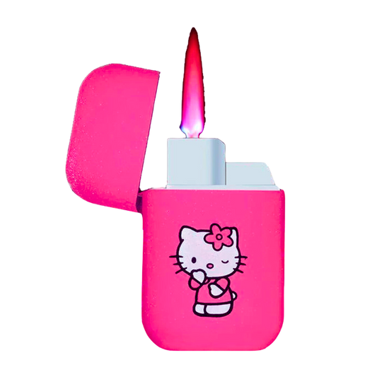 Encendedor Hello Kitty Kawai Flama Rosa