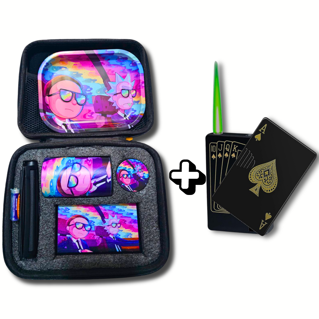 Combo Kit Rick & Morty Gramera + Encendedor